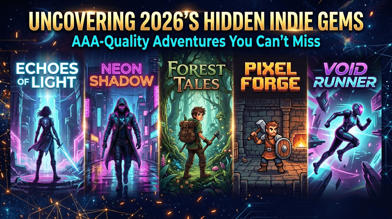 Uncovering 2026’s Hidden Indie Gems: AAA-Quality Adventures You Can't Miss