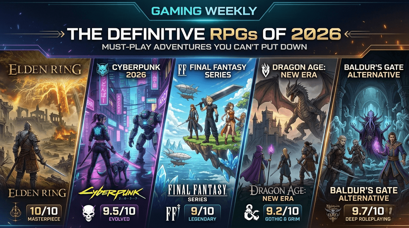 The Definitive RPGs of 2026: Must-Play Adventures You Can’t Put Down