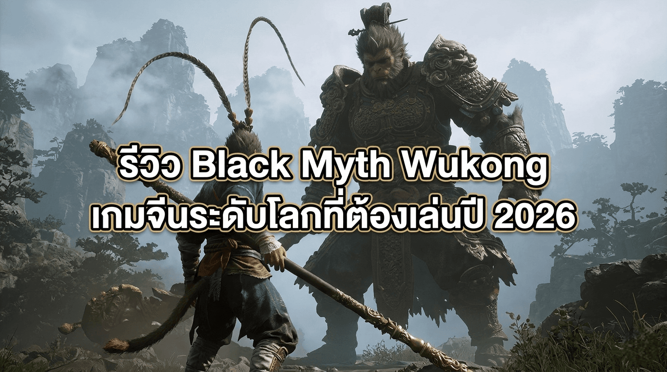 รีวิว Black Myth Wukong เกมจีนระดับโลกที่ต้องเล่นปี 2026