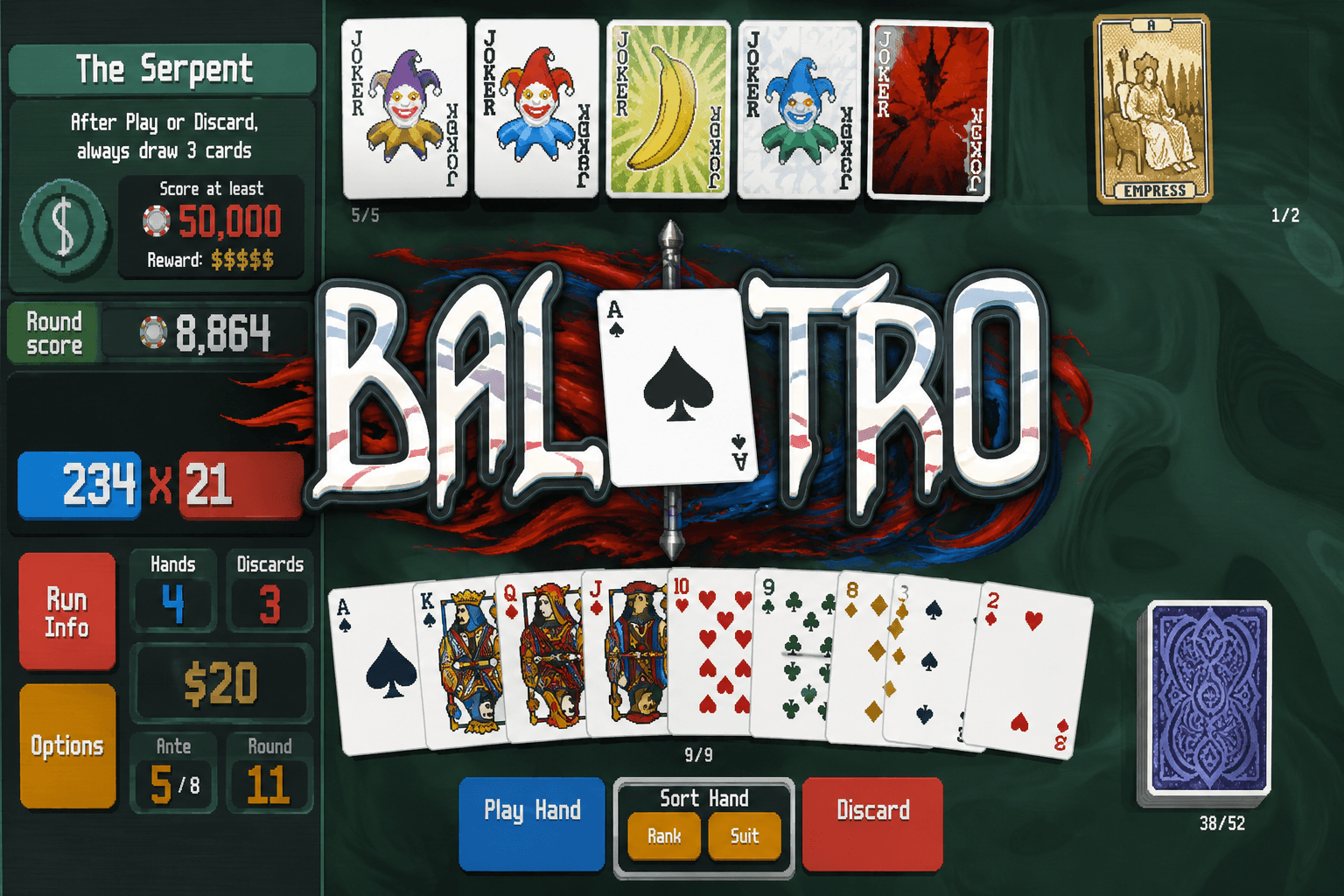 รีวิว Balatro เกมไพ่ Roguelike ที่เสพติดที่สุดแห่งปี