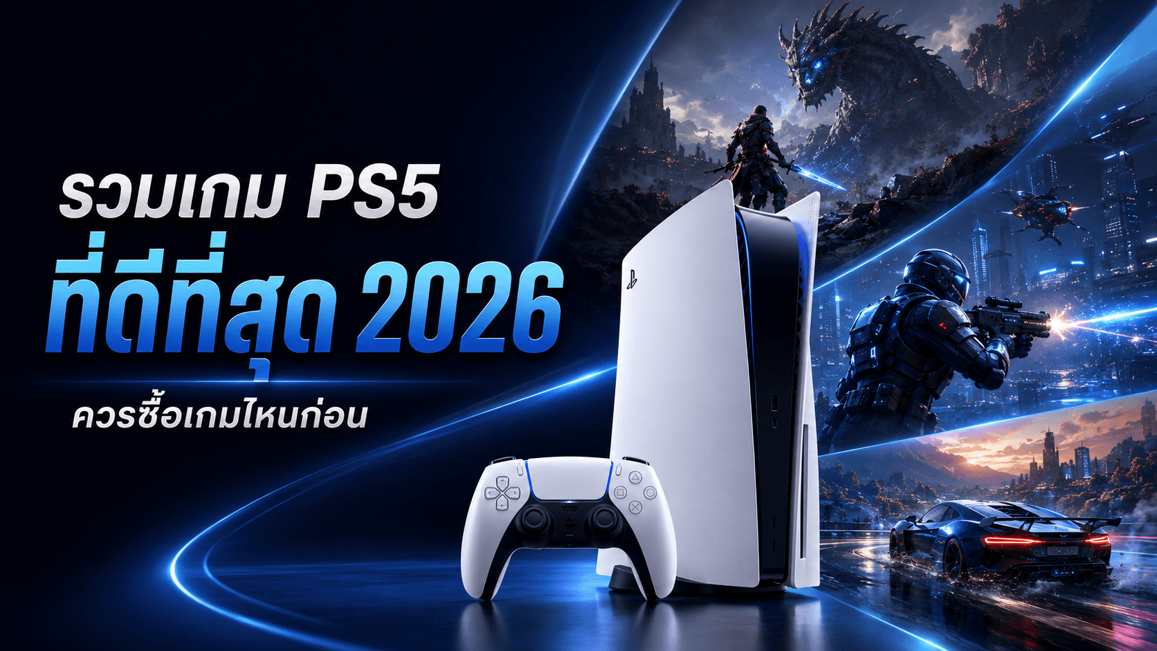 รวมเกม ps5 ที่ดีที่สุด 2026 ไทยควรซื้อเกมไหนก่อน